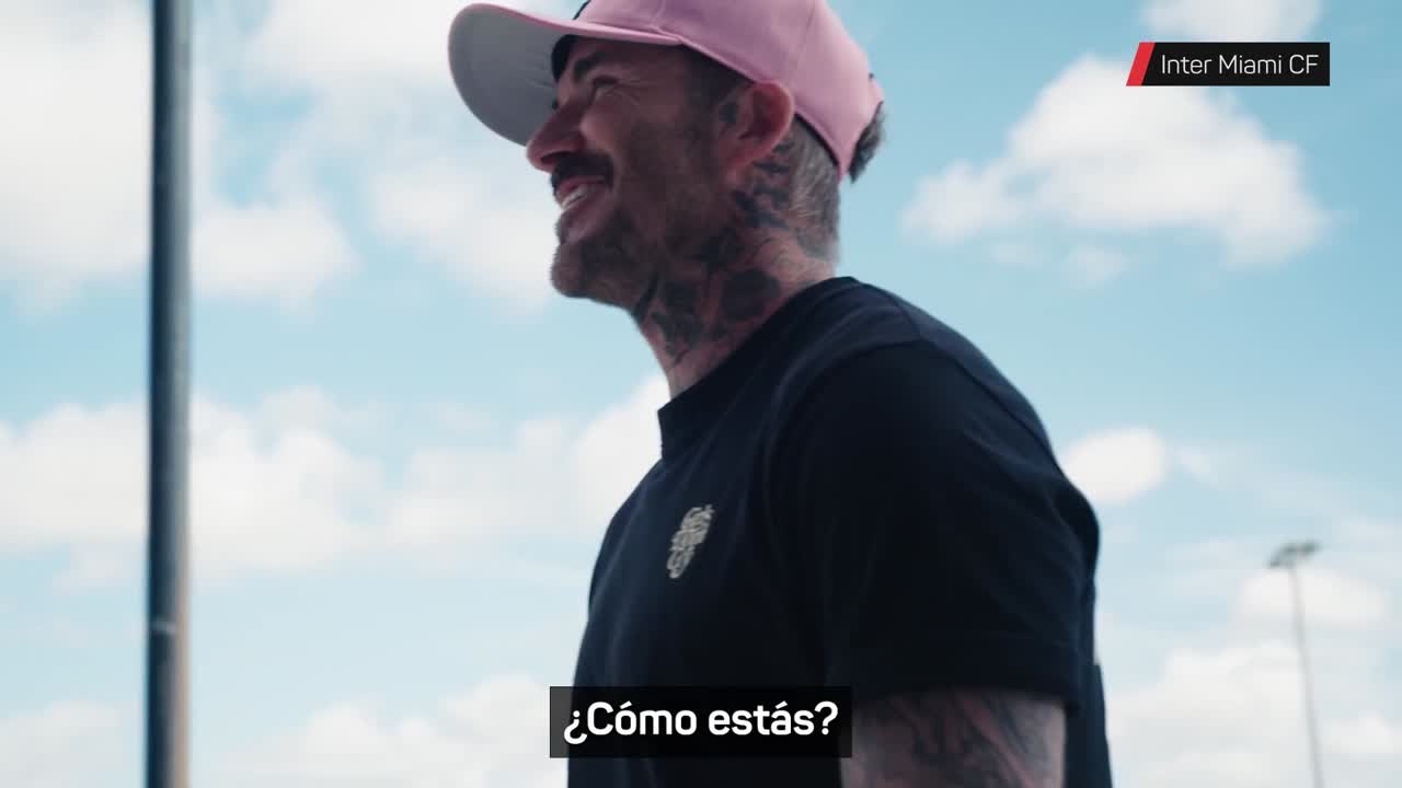 Badosa y Tsitsipas visitan las instalaciones del Inter Miami