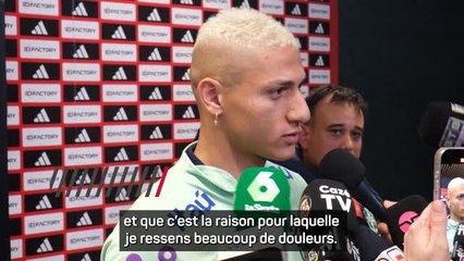 Brésil - Richarlison : “J'ai perdu beaucoup de masse musculaire dans la jambe gauche”