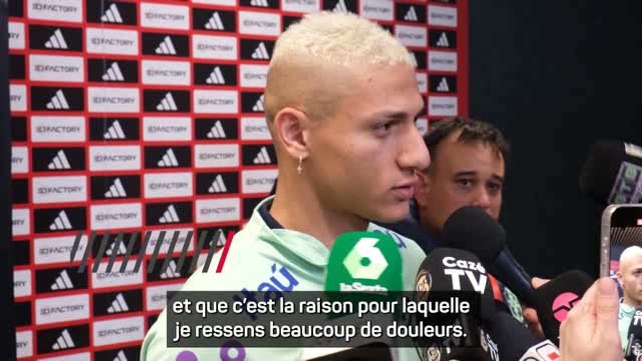 Brésil - Richarlison : “J'ai perdu beaucoup de masse musculaire dans la jambe gauche”