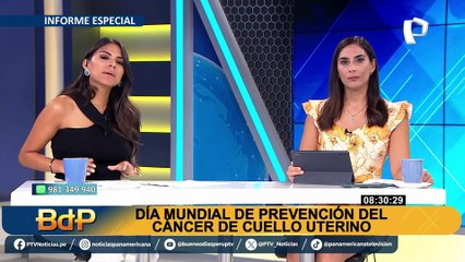 Claudia Chiroque participa en campaña contra cáncer de cuello uterino: "Un diagnóstico a tiempo te cambia el panorama"