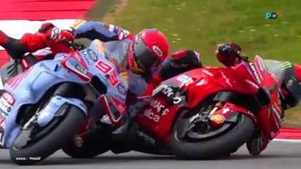Marquez Salahkan Bagnaia atas Insiden Tabrakan di MotoGP Portugal 2024