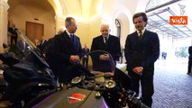 Mattarella riceve i vertici di Piaggio per i 140 anni della fondazione della societ?