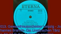 013. Gewandhausorchester Leipzig - Johannes Brahms. Die Ungarischen Tänze. Nr. 13 D-dur. Andantino grazioso