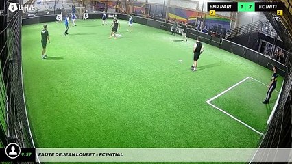 Faute de Jean LOUBET - FC INITIAL