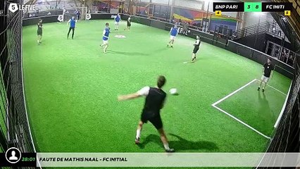 Faute de Mathis NAAL - FC INITIAL