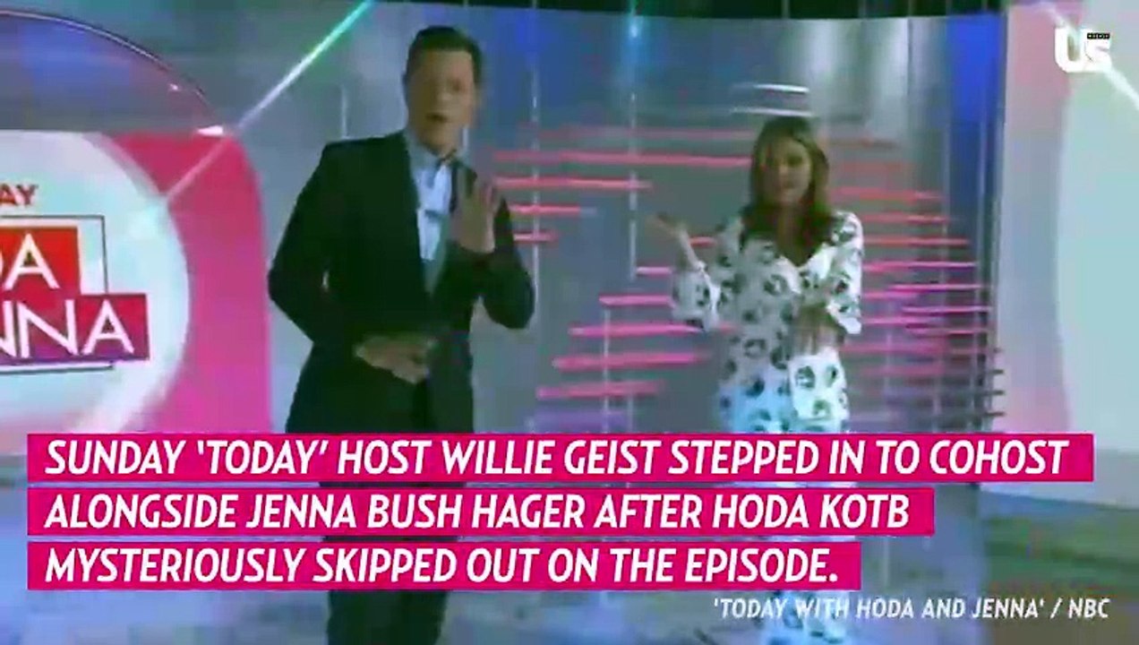 Hoda Kotb Leaves ‘Today’ Ahead of ‘Hoda and Jenna’, Willie Geist Steps in to Cohost