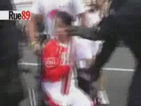 Paris Flamme olympique JO 2008