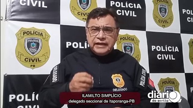 Médico cirurgião de 65 anos é preso em consultório na cidade de Conceição suspeito de agredir ex-mulher
