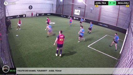 Faute de Kamel TOUDERT - ASSL TEAM