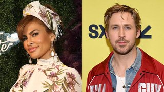 Eva Mendes Recalls Working With Husband Ryan Gosling for the First Time | THR News Video