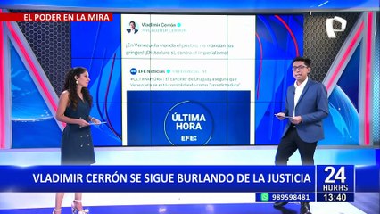 Prófugo Cerrón asegura que en Venezuela hay una "dictadura contra el imperialismo"