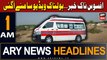ARY News 1 AM Headlines | 28th March 2024 | Afsos Naak Khabar