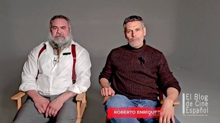 Entrevista a los actores Roberto García y Roberto Enríquez en el rodaje de la película 