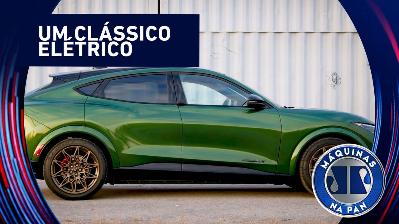 Léo Maringolo faz um test-drive no Mustang Mach-E GT | MÁQUINAS NA PAN