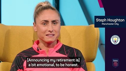 'Not a decision I've taken easily' - Man City captain Steph Houghton on retirement