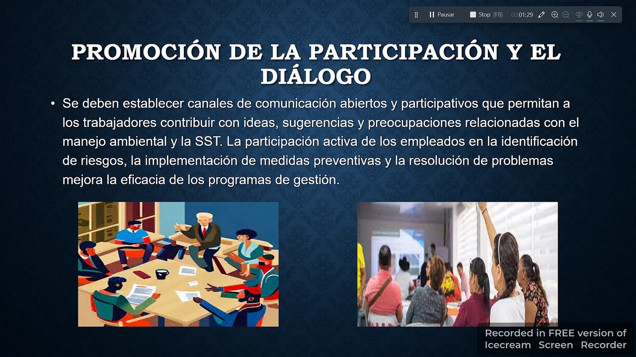 Video expositivo sobre oportunidades de mejora en medio ambiente y SST GA8-220601501-AA4-EV01