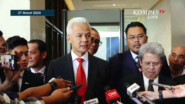 Kata Ganjar Jelang Sidang Perdana Sengketa Pilpres 2024 di MK