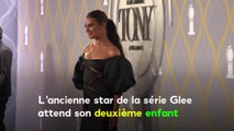 VOICI : Lea Michele : l’actrice annonce être enceinte et affiche son joli baby bump