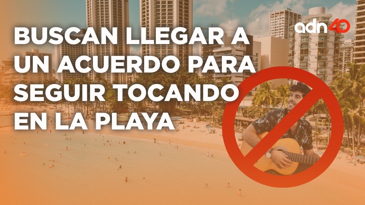 Integrantes de bandas musicales protestan contra hoteles que busca prohibir la música en la playa