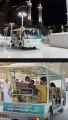 Golf Carts now available for Umrah Pilgrims in Sae Area after the Tawaf Service for Elders and Disables on the Roof of Haram Makki Pak Baitullah