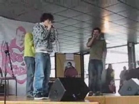 Beat Box César, Etienne et Didi - Plage