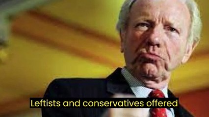 Condolences from across the political spectrum stream in after Lieberman’s death