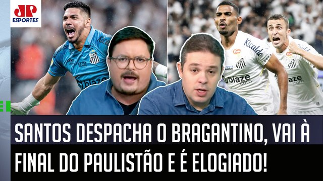 É ELOGIÁVEL! O Santos é GIGANTE, TÁ DE VOLTA À FINAL e SE FOR CAMPEÃO PAULISTA... PEIXE É EXALTADO