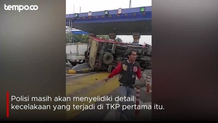 Pengakuan Lengkap Sopir Truk yang Sebabkan Kecelakaan Beruntun di Gerbang Tol Halim
