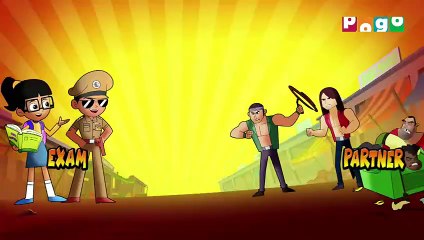 Little Singham New episode 8 Exam Partner Babli  in Hindi cartoon 2024