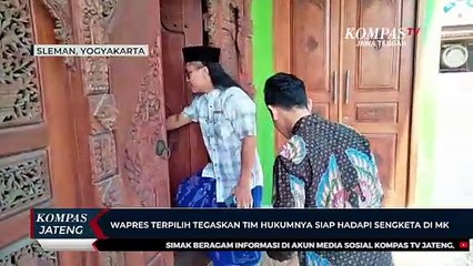 Descargar video: Wapres Terpilih Gibran Rakabuming Tegaskan Tim Hukumnya Siap Hadapi Sengketa di MK