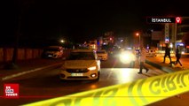 İstanbul Ümraniye'de ışıkta duran otomobile silahlı saldırı