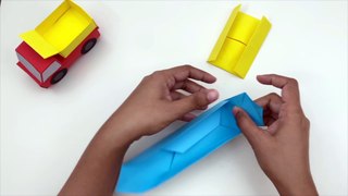 Paper Dump Truck Craft / How to Make Truck With Paper At Home / Paper Craft / Moving Paper Toy