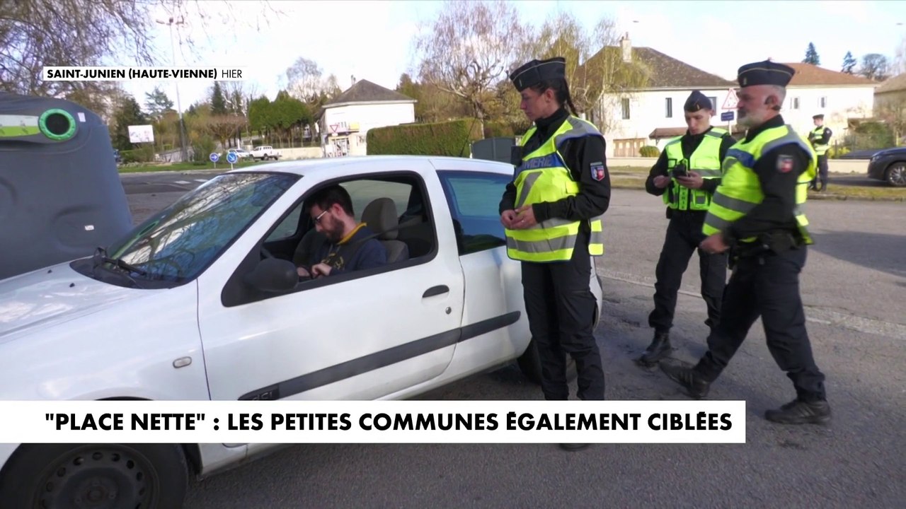 «Place nette» : les petites communes également ciblées