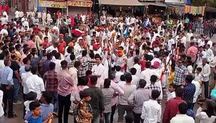 धूमधाम से निकली रावजी की गेर, उमड़े 50 हजार से अधिक लोग