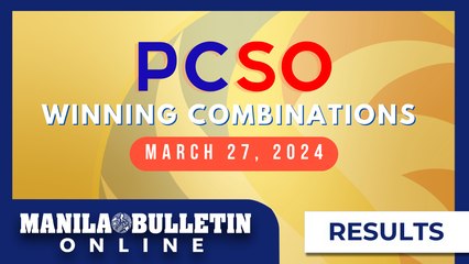 PCSO Lotto Draw Results, March 27, 2024 | Grand Lotto 6/55, Mega Lotto 6/45, 4D, 3D, 2D
