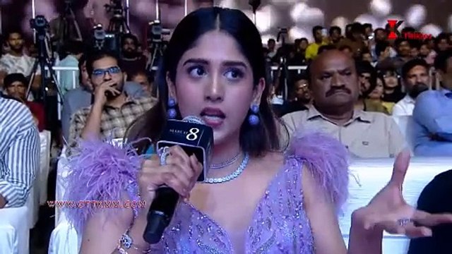 Chandini Chowdary Speech | GAAMI Trailer Launch Event | Vishwak Sen | Vidyadhar Kagita @Khammamtalkies