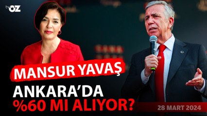 Mansur Yavaş Ankara'da  yüzde 60 mı alıyor?