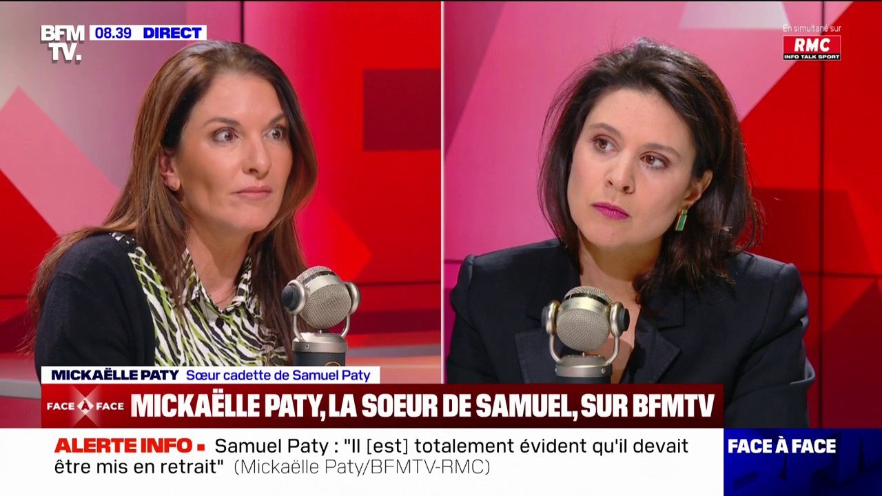 Samuel Paty est mort "d'un abandon" assure Mickaëlle Paty, sa sœur