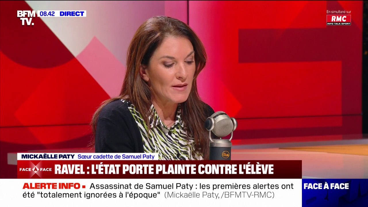 Proviseur menacé au lycée Maurice Ravel: Mickaëlle Paty "soutient" la plainte de l'État contre l'élève