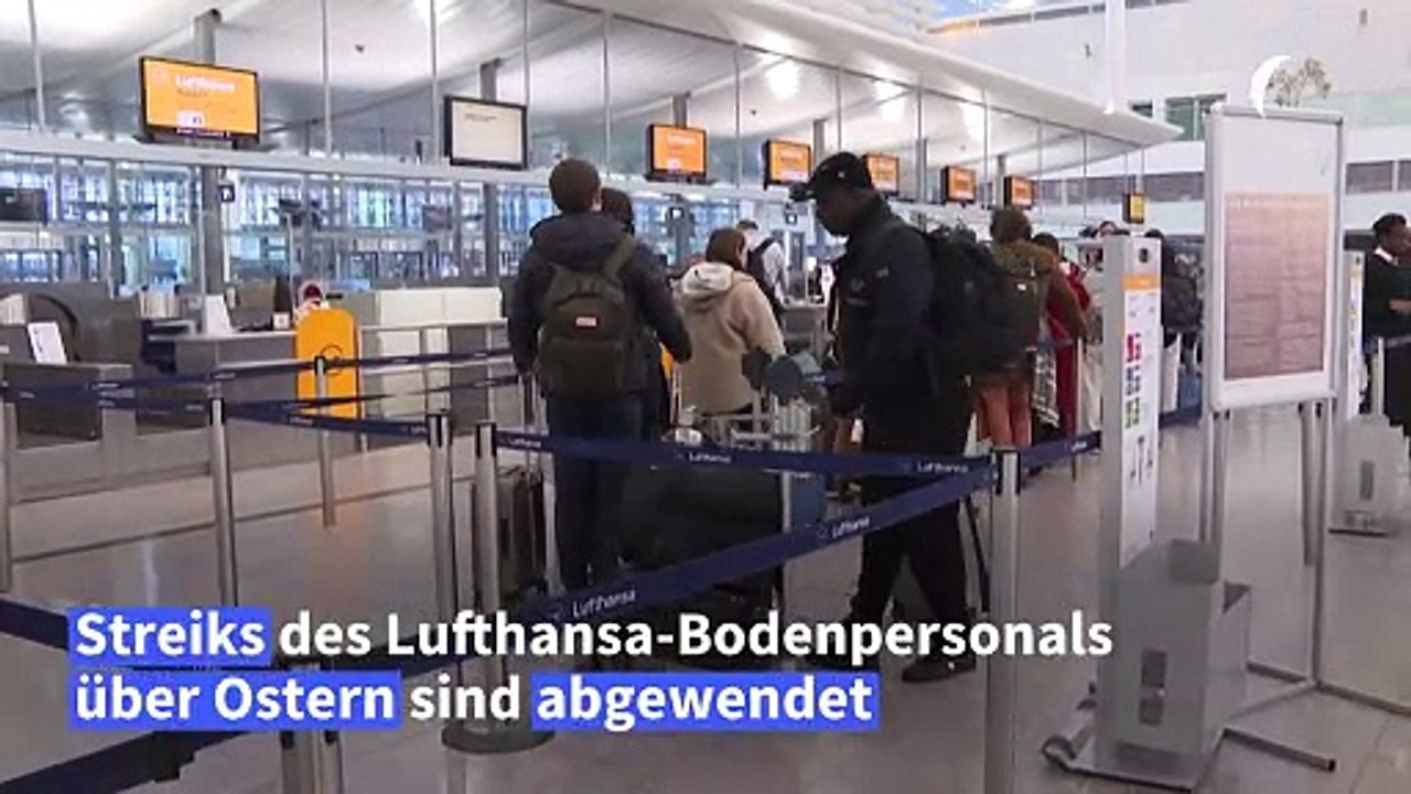 Lufthansa: Einigung im Tarifstreit bei Bodenpersonal