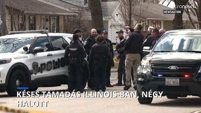 Késes támadás Illinois-ban, négy halott