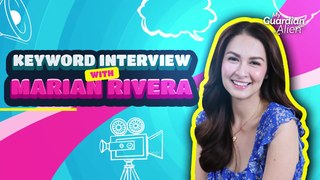 My Guardian Alien: Keyword Interview with Marian Rivera | Online Exclusive