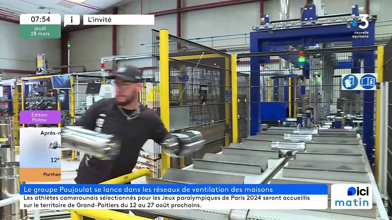 28/03/2024 - Le 6/9 de France Bleu Poitou en vidéo