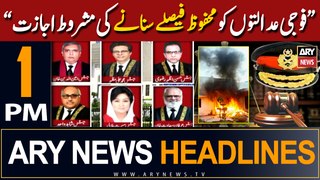 ARY News 1 PM Headlines | 28th March 2024 |        