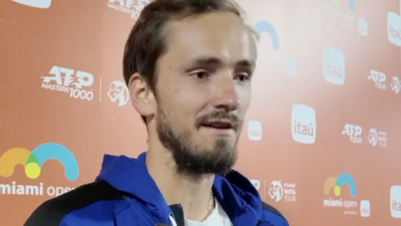 ATP - Miami 2024 - Daniil Medvedev est en demies et retrouve Jannik Sinner : "Je sais ce que j'ai à faire"