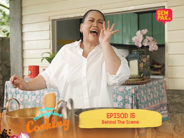 Kalini Sherry betul betul nervous! | Di Sebalik Tabir | You Know Nothing About Cooking | EP15