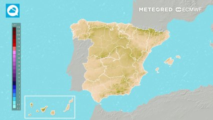 Precipitaciones previstas hasta la madrugada del domingo con la borrasca Nelson