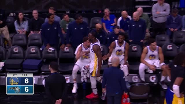 Green ejected early as Golden State win in Orlando