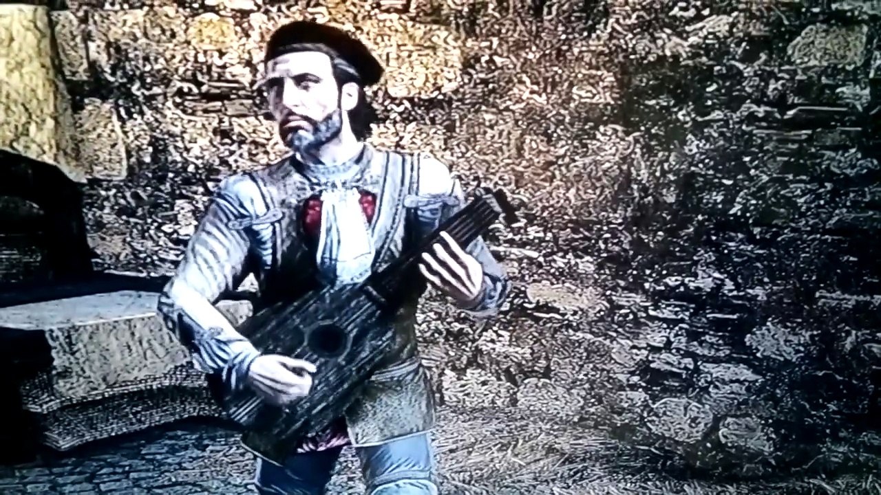 Assassin's Creed - Ezio Auditore da Firenze moderno comico "MENESTRELLO ITALIANO"