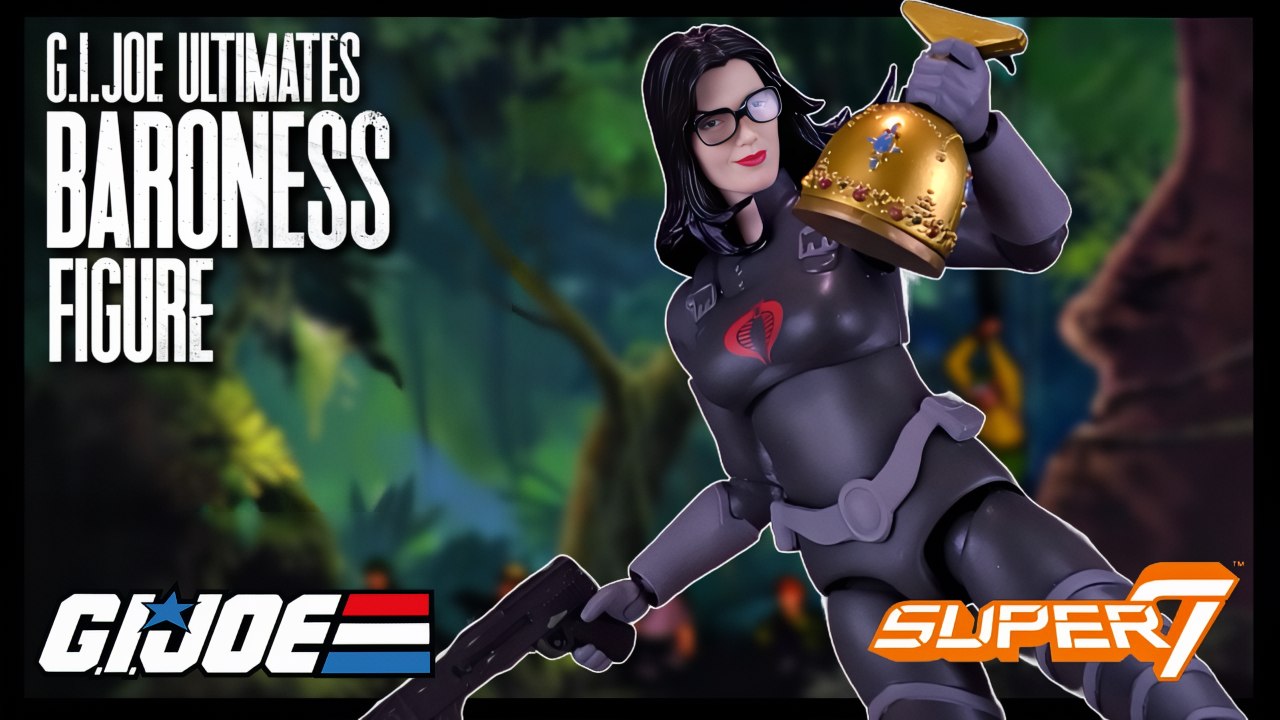 Figurine Super 7 Ultimates - G.I. Joe - Baroness - Neuve